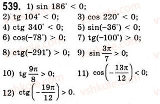 10-algebra-ag-merzlyak-da-nomirovskij-vb-polonskij-ms-yakir-2010-akademichnij-riven--tema-3-trigonometrichni-funktsiyi-znaki-trigonometrichnih-funktsij-539.jpg