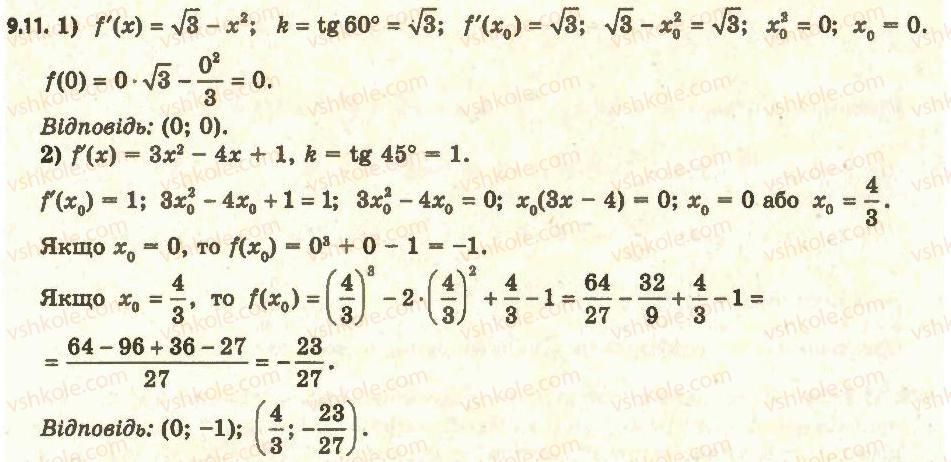 11-algebra-ag-merzlyak-da-nomirovskij-vb-polonskij-ms-yakir-2011-akademichnij-profilnij-rivni--1-pohidna-ta-yiyi-zastosuvannya-9-rivnyannya-dotichnoyi-11.jpg
