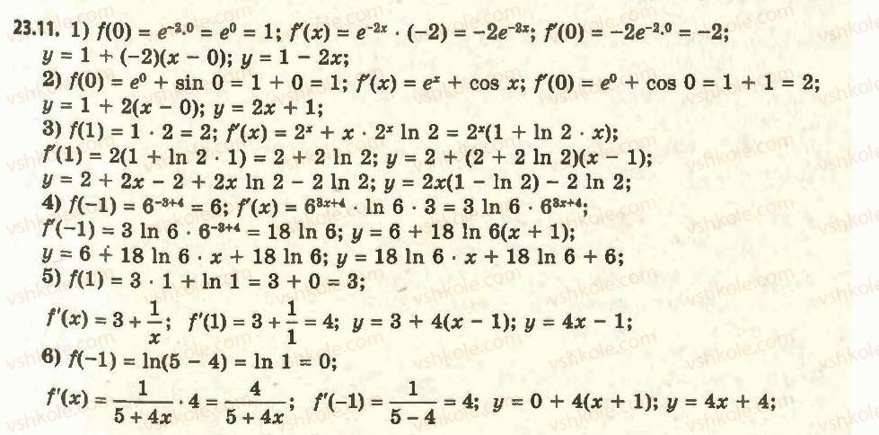 11-algebra-ag-merzlyak-da-nomirovskij-vb-polonskij-ms-yakir-2011-akademichnij-profilnij-rivni--2-pokaznikova-i-logarifmichna-funktsiyi-23-pohidni-pokaznikovoyi-ta-logarifmichnoyi-funktsij-11.jpg