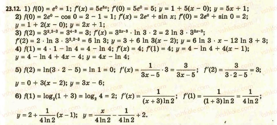 11-algebra-ag-merzlyak-da-nomirovskij-vb-polonskij-ms-yakir-2011-akademichnij-profilnij-rivni--2-pokaznikova-i-logarifmichna-funktsiyi-23-pohidni-pokaznikovoyi-ta-logarifmichnoyi-funktsij-12.jpg