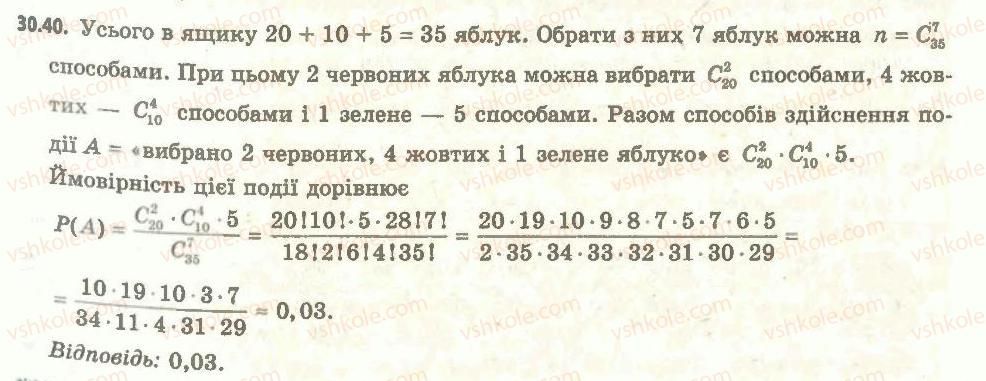 11-algebra-ag-merzlyak-da-nomirovskij-vb-polonskij-ms-yakir-2011-akademichnij-profilnij-rivni--4-elementi-teoriyi-jmovirnostej-yi-matematichnoyi-statistiki-30-chastota-ta-jmovirnist-vipadkovoyi-podiyi-40.jpg