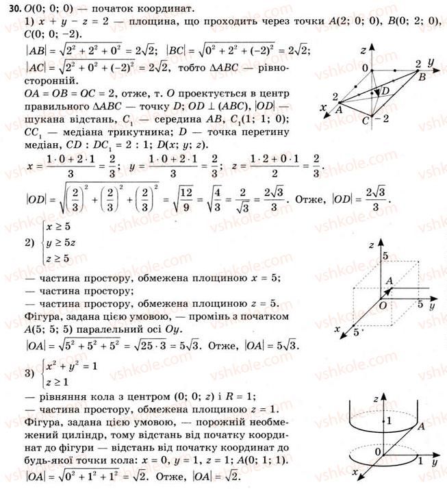 11-geometriya-gv-apostolova-2011-akademichnij-profilnij-rivni--rozdil-1-koordinati-vektori-geometrichni-peretvorennya-u-prostori-2-metod-koordinat-rivnyannya-sferi-ploschini-pryamoyi-30.jpg