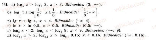 11-matematika-gp-bevz-vg-bevz-2011-riven-standartu--rozdil-1-pokaznikovi-ta-logarifmichni-funktsiyi-4-logarifmi-ta-logarifmichni-funktsiyi-143.jpg