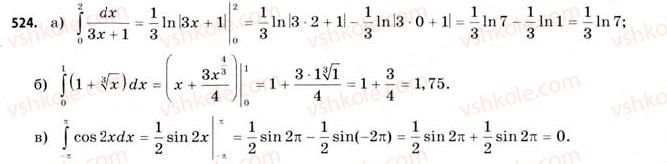 11-matematika-gp-bevz-vg-bevz-2011-riven-standartu--rozdil-3-integral-ta-jogo-zastosuvannya-15-integral-524.jpg