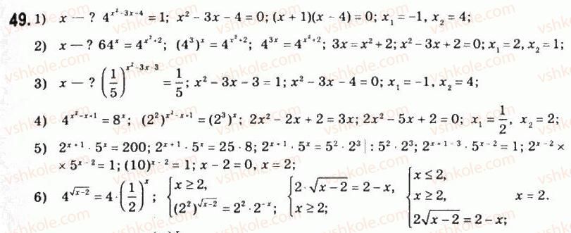 11-matematika-om-afanasyeva-yas-brodskij-ol-pavlov-2011--rozdil-1-pokaznikova-ta-logarifmichna-funktsiyi-3-rozvyazannya-pokaznikovih-i-logarifmichnih-rivnyan-nerivnostej-ta-yihnih-sistem-49.jpg