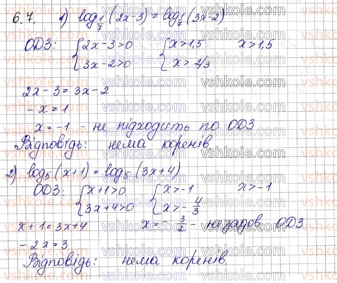 11-matematika-os-ister-2019--algebra-rozdil-1-pokaznikova-ta-logarifmichna-funktsiyi-6-logarifmichni-rivnyannya-7.jpg