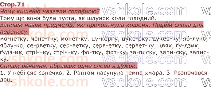 2-ukrayinska-mova-io-bolshakova-ms-pristinska-2019-1-chastina--rozdil-3-slovo-znachennya-slova-стор71.jpg