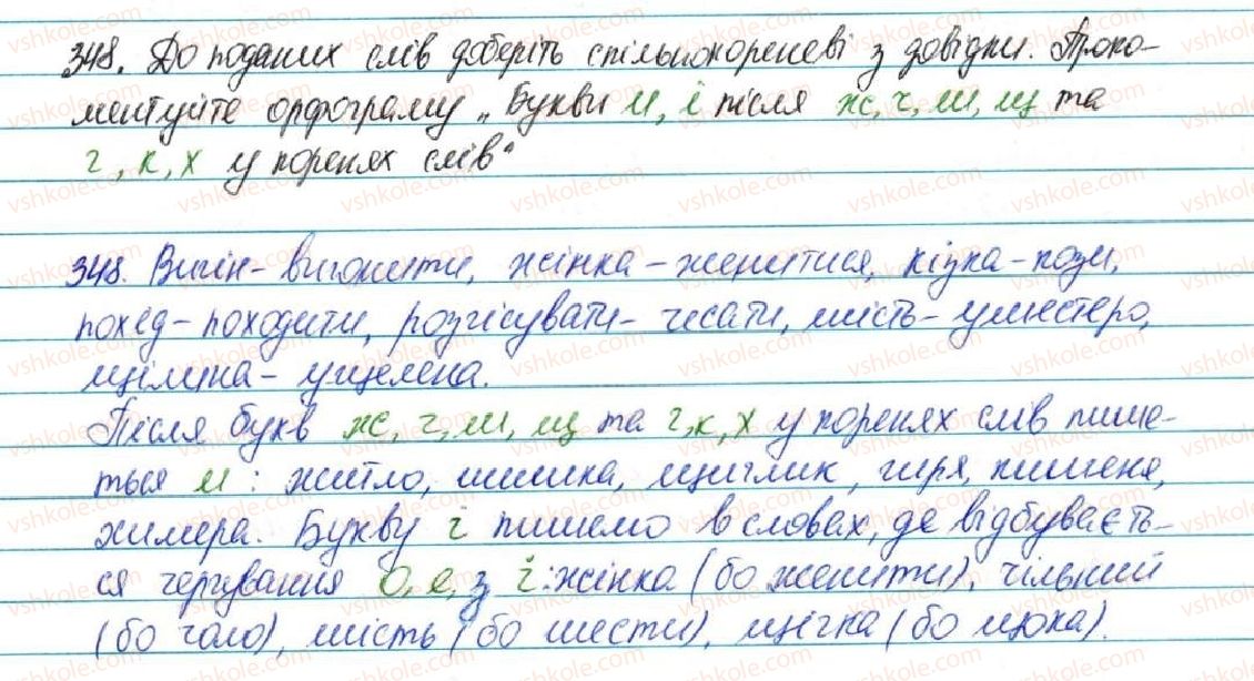 5-ukrayinska-mova-sya-yermolenko-vt-sichova-2013--fonetika-grafika-orfoepiya-orfografiya-38-bukvi-i-i-pislya-zh-ch-sh-sch-ta-g-k-h-u-korenyah-sliv-348-rnd1607.jpg