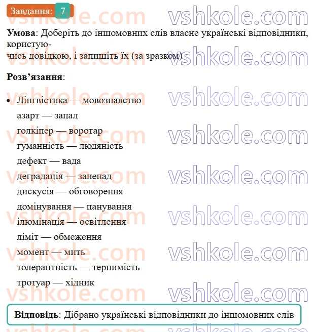 6-ukrayinska-mova-om-avramenko-2023--leksikologiya-frazeologiya-12-vlasne-ukrayinski-j-inshomovni-slova-7-rnd4692.jpg