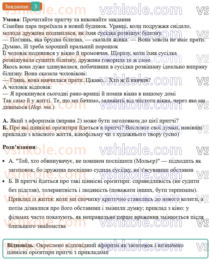 6-ukrayinska-mova-om-avramenko-2023--leksikologiya-frazeologiya-16-rozvitok-movlennya-obmin-dumkami-na-temu-povyazanu-iz-tsinnisnimi-oriyentirami-3.jpg