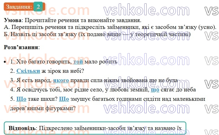 6-ukrayinska-mova-om-avramenko-2023--morfologiya-orfografiya-103-vikoristannya-zajmennikiv-dlya-zvyazku-rechen-u-teksti-2-rnd1829.jpg