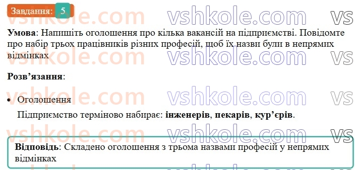 6-ukrayinska-mova-om-avramenko-2023--morfologiya-orfografiya-50-vidminyuvannya-imennikiv-ii-vidmini-5-rnd550.jpg