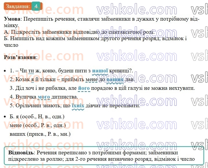 6-ukrayinska-mova-om-avramenko-2023--morfologiya-orfografiya-95-96-vidminyuvannya-zajmennikiv-prodovzhennya-4-rnd531.jpg