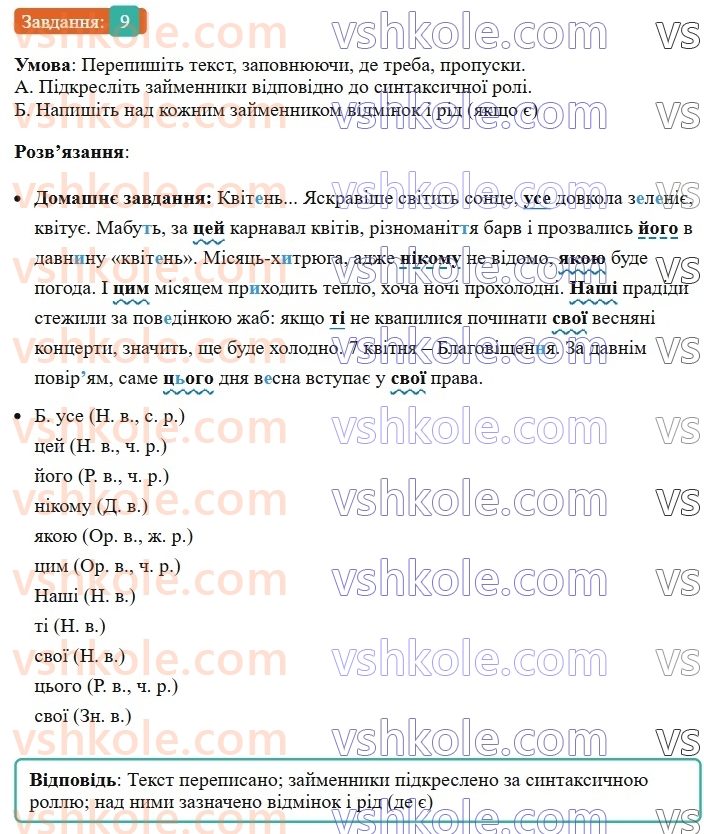 6-ukrayinska-mova-om-avramenko-2023--morfologiya-orfografiya-95-96-vidminyuvannya-zajmennikiv-prodovzhennya-9-rnd1517.jpg