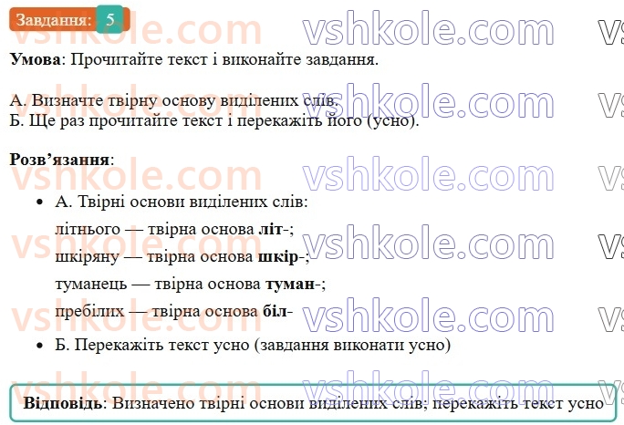 6-ukrayinska-mova-om-avramenko-2023-nush--slovotvir-orfografiya-30-pohidni-i-nepohidni-slova-tvirne-slovo-5.jpg