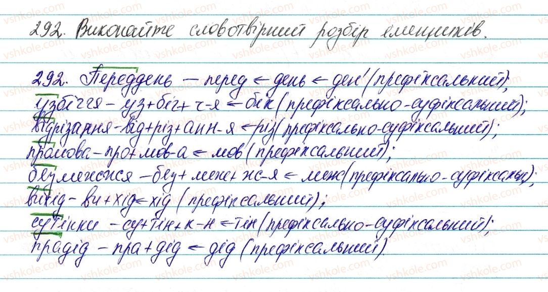 6-ukrayinska-mova-vv-zabolotnij-ov-zabolotnij-2014--morfologiya-ta-orfografiya-imennik-35-osoblivosti-tvorennya-imennikiv-bukvi-e-i-i-v-sufiksah-imennikiv-292-rnd2898.jpg