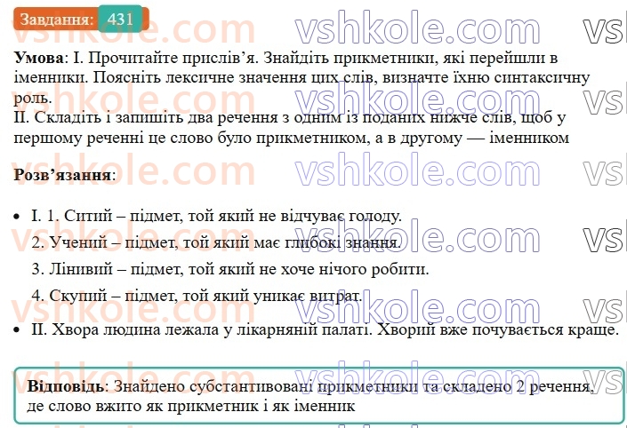 6-ukrayinska-mova-vv-zabolotnij-ov-zabolotnij-2023--morfologiya-orfografiya-49-prikmetnik-yak-chastina-movi-431.jpg