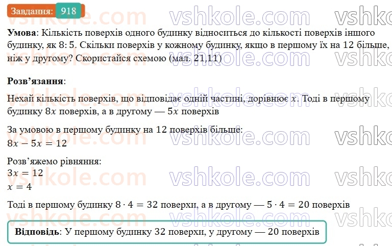 7-algebra-gp-bevz-vg-bevz-2024--rozdil-4-linijni-rivnyannya-ta-yih-sistemi-21-rozvyazuvannya-zadach-za-dopomogoyu-rivnyan-918.jpg