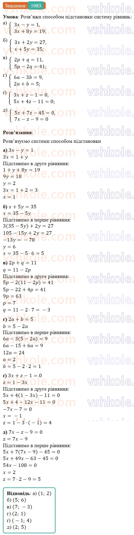 7-algebra-gp-bevz-vg-bevz-2024--rozdil-4-linijni-rivnyannya-ta-yih-sistemi-25-rozvyazuvannya-sistem-linijnih-rivnyan-metodom-pidstanovki-1083.jpg