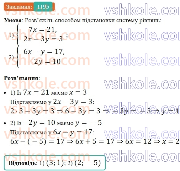 7-algebra-os-ister-2024--rozdil-4-sistemi-linijnih-rivnyan-z-dvoma-zminnimi-28-rozvyazuvannya-sistem-dvoh-linijnih-rivnyan-z-dvoma-zminnimi-sposobom-pidstanovki-1195-rnd1056.jpg