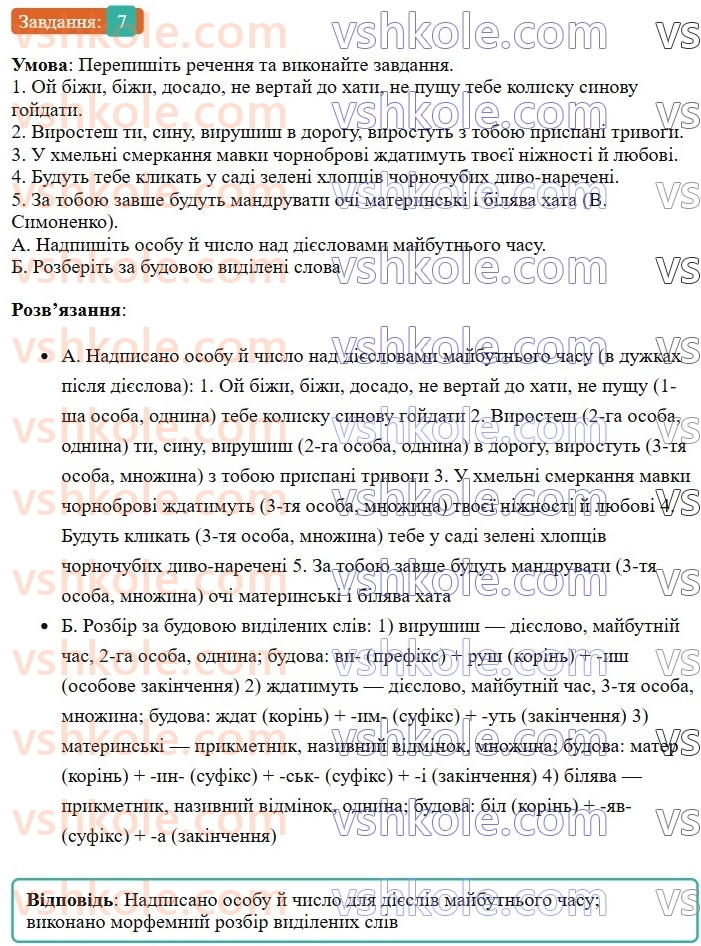 7-ukrayinska-mova-om-avramenko-2024--morfologiya-orfografiya-31-majbutnij-chas-diyesliv-7.jpg