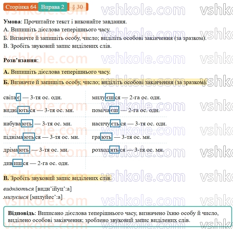 7-ukrayinska-mova-om-avramenko-2024-nush--morfologiya-orfografiya-30-teperishnij-chas-diyesliv-2.jpg