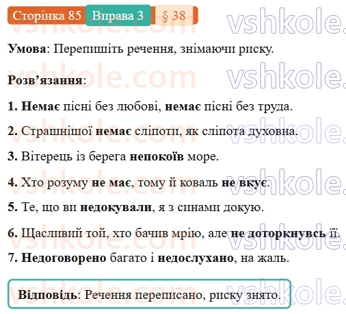 7-ukrayinska-mova-om-avramenko-2024-nush--morfologiya-orfografiya-38-napisannya-ne-z-diyeslovami-3.jpg