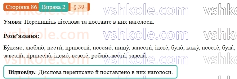 7-ukrayinska-mova-om-avramenko-2024-nush--morfologiya-orfografiya-39-nagoloshuvannya-diyesliv-ta-yihnih-form-2.jpg