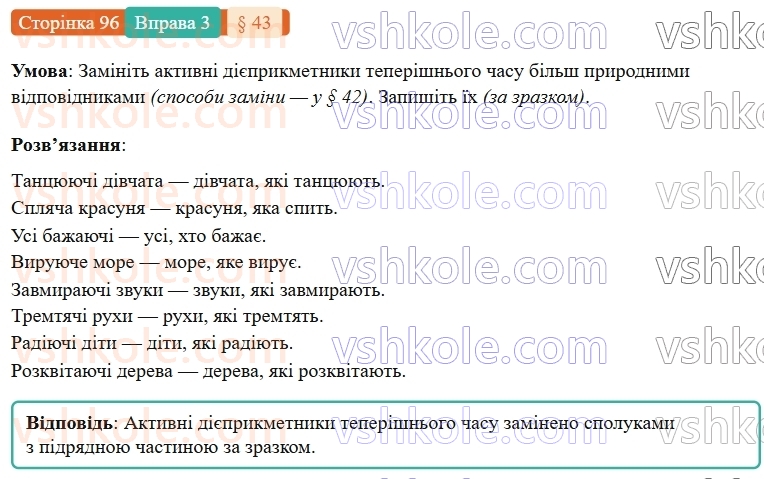7-ukrayinska-mova-om-avramenko-2024-nush--morfologiya-orfografiya-43-tvorennya-aktivnih-diyeprikmetnikiv-3.jpg