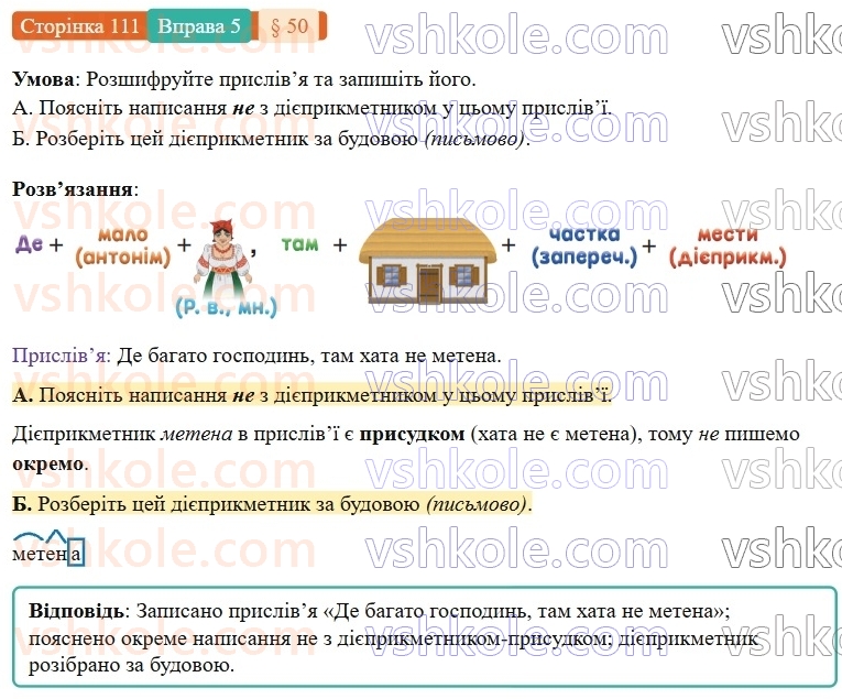 7-ukrayinska-mova-om-avramenko-2024-nush--morfologiya-orfografiya-50-napisannya-ne-z-diyeprikmetnikami-5.jpg