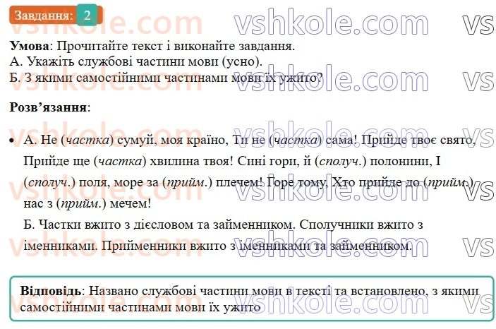 7-ukrayinska-mova-om-avramenko-2024-nush--morfologiya-orfografiya-74-sluzhbovi-chastini-movi-zagalni-oznaki-2.jpg