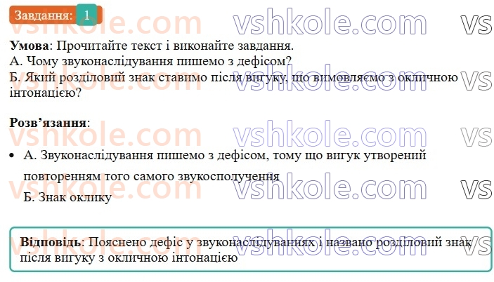 7-ukrayinska-mova-om-avramenko-2024-nush--morfologiya-orfografiya-88-defis-u-vigukah-koma-ta-znak-okliku-v-rechennyah-iz-vigukami-1.jpg