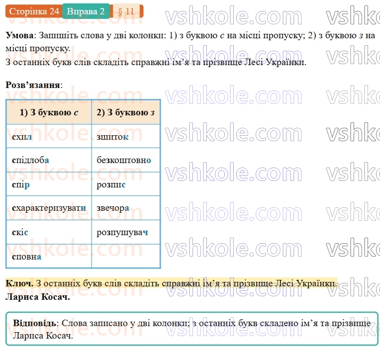 7-ukrayinska-mova-om-avramenko-2024-nush--povtorennya-ta-uzagalnennya-vivchenogo-11-orfografichnij-praktikum-pravopis-prefiksiv-2.jpg
