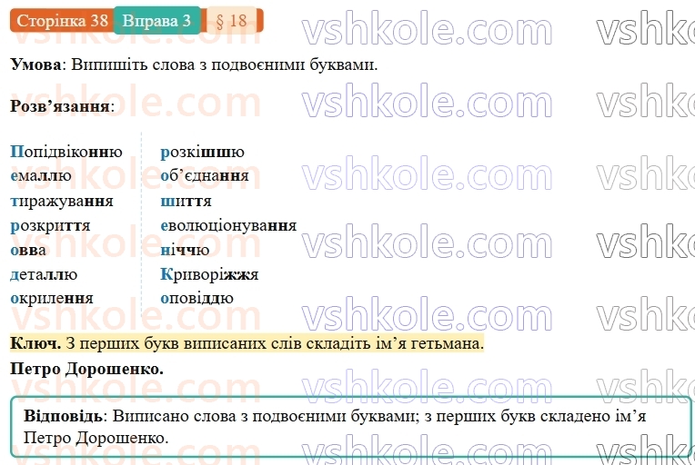 7-ukrayinska-mova-om-avramenko-2024-nush--povtorennya-ta-uzagalnennya-vivchenogo-18-orfografichnij-praktikum-podvoyeni-bukvi-3.jpg