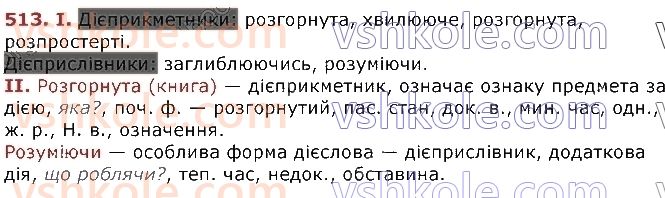 7-ukrayinska-mova-op-glazova-2020--uzagalnennya-i-sistematizatsiya-vivchenogo-38-chastini-movi-pravopis-yih-i-vikoristannya-v-movlenni-513.jpg