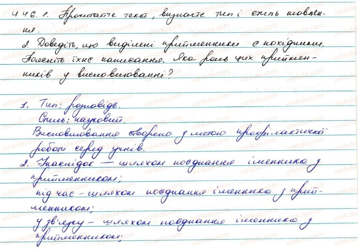 7-ukrayinska-mova-ov-zabolotnij-vv-zabolotnij-2015--sluzhbovi-chastini-movi-viguk-43-napisannya-prijmennikiv-446.jpg