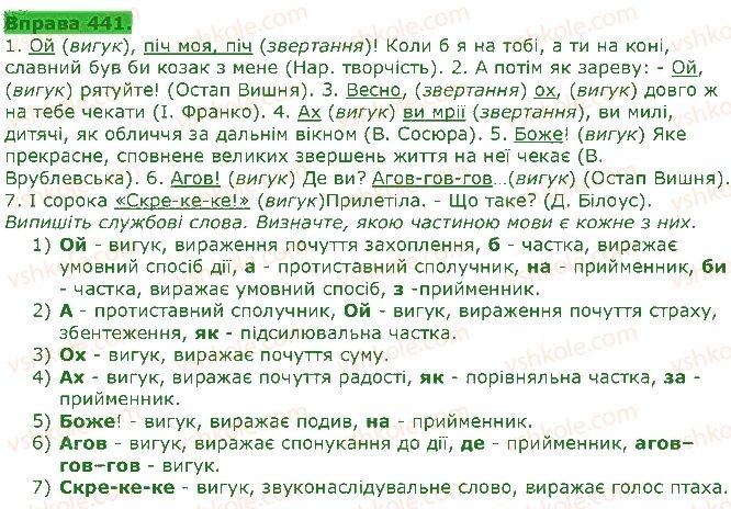 7-ukrayinska-mova-ov-zabolotnij-vv-zabolotnij-2015-na-rosijskij-movi--sluzhbovi-chastini-movi-viguk-37-viguk-yak-osobliva-chastina-movi-441.jpg