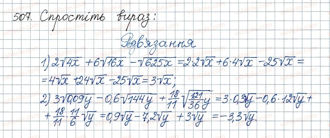 8-algebra-ag-merzlyak-vb-polonskij-ms-yakir-2016--2-kvadratni-koreni-dijsni-chisla-16-totozhni-peretvorennya-viraziv-yaki-mistyat-kvadratni-koreni-507.jpg