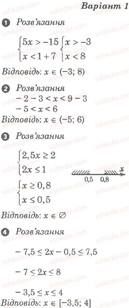 9-algebra-lg-stadnik-om-roganin-2010-kompleksnij-zoshit-dlya-kontrolyu-znan--chastina-1-potochnij-kontrol-znan-samostijna-robota-3-sistemi-linijnih-nerivnostej-В1.jpg