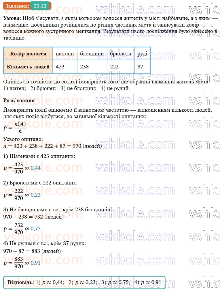 9-algebra-os-ister--rozdil-4-osnovi-kombinatoriki-teoriyi-jmovirnostej-ta-statistiki-23-vipadkova-podiya-chastota-ta-jmovirnist-vipadkovoyi-podiyi-13.jpg