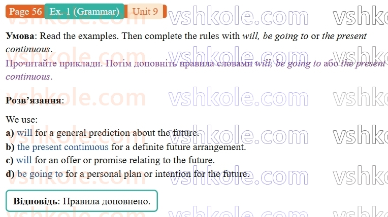 9-anglijska-mova-niki-dzhozef--units-9-12-unit-9-the-future-is-now-p56ex1.G.jpg