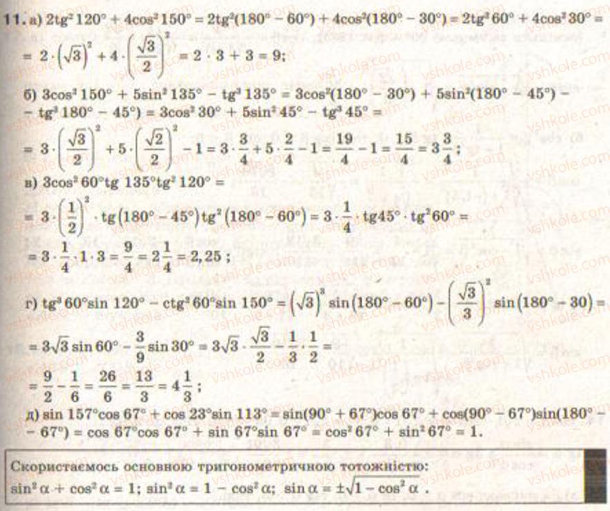 9-geometriya-gv-apostolova2009--rozdil-i-koordinatna-ploschina-trigonometrichni-funktsiyi-kutiv-vid-0-do-180-rozvyazuvannya-trikutnikiv--4-trigonometrichni-funktsiyi-kutivvid-0-do-111.jpg