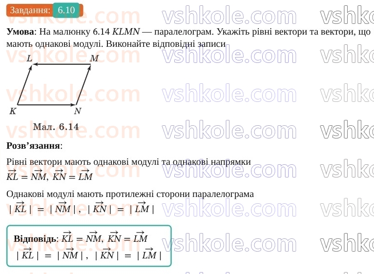 9-geometriya-os-ister--rozdil-2-vektori-na-ploschini-6-vektor-modul-i-napryamok-vektora-kolinearni-vektori-rivnist-vektoriv-10.jpg