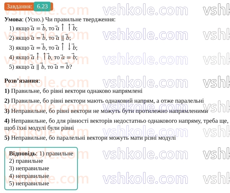 9-geometriya-os-ister--rozdil-2-vektori-na-ploschini-6-vektor-modul-i-napryamok-vektora-kolinearni-vektori-rivnist-vektoriv-23.jpg