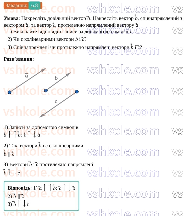 9-geometriya-os-ister--rozdil-2-vektori-na-ploschini-6-vektor-modul-i-napryamok-vektora-kolinearni-vektori-rivnist-vektoriv-8.jpg