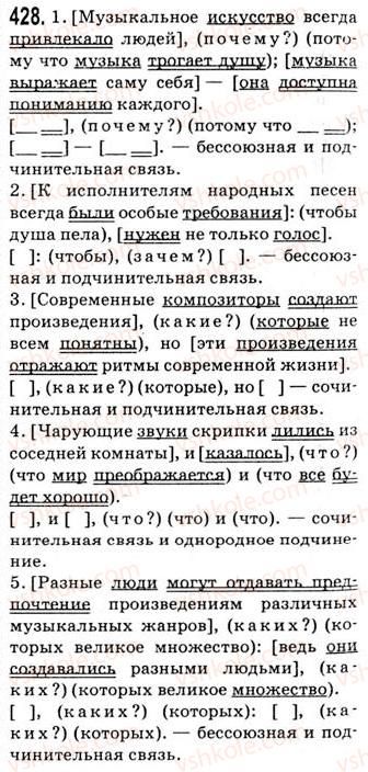 9-russkij-yazyk-nf-balandina-kv-degtyareva-so-lebedenko-2012--uprazhneniya-426-452-428.jpg