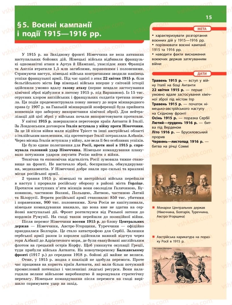 Страница 15 | Підручник Історія України 10 клас О.В. Гісем 2018 Інтегрований курс