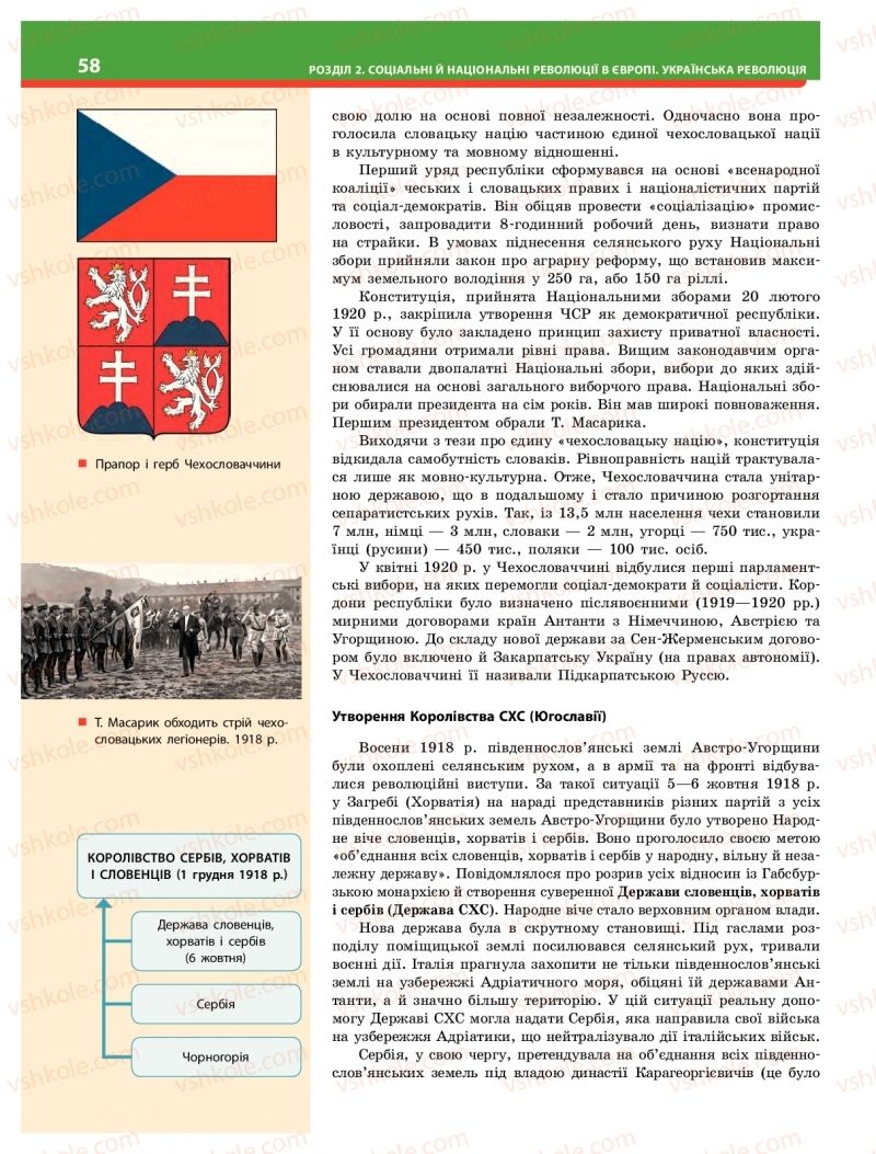 Страница 58 | Підручник Історія України 10 клас О.В. Гісем 2018 Інтегрований курс
