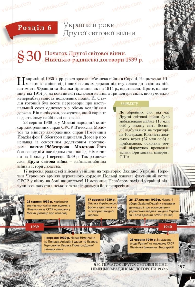 Страница 197 | Підручник Історія України 10 клас В.С. Власов, С.В. Кульчицький 2018 Рівень стандарту