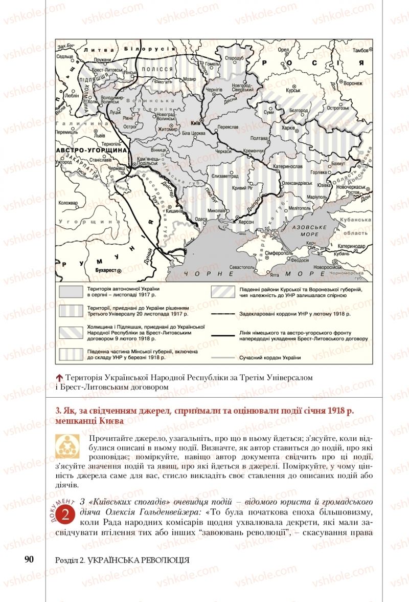 Страница 90 | Підручник Історія України 10 клас В.С. Власов, С.В. Кульчицький 2018 Профільний рівень